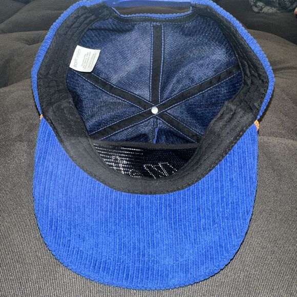 VTG 90s NEW YORK METS CORDUROY SNAPBACK HAT BDA SPORTS STARTER CORD - Picture 5 of 8